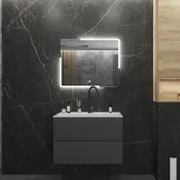 Boss & Wessing Badkamerspiegel BWS Liteem 70x70 cm Met LED