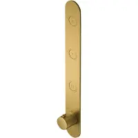 Hotbath Douchethermostaat cobber inbouw 3 pushbuttons geborsteld messing