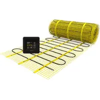 Magnum Elektrische Mat Set 0,75m² 0,75 m² / 113 Watt Set met MRC-thermostaat | Zwart