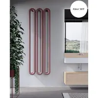 Instamat Designradiator tubone-v 170x67x14 cm incl. Aansluitset wit