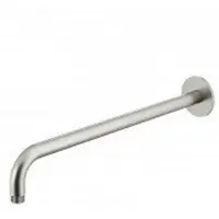 Hotbath Muuruitloop mate 50 cm rond geborsteld nikkel