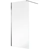 Van Marcke GO Inloopdouche linard 180x200 cm 8 mm easyclean profielloos chroom