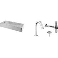 Wiesbaden Fonteinpack trim mini rechts keramiek 38x14x8 cm