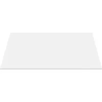Boss & Wessing Wastafelblad bws 45.5x77 cm solid surface wit