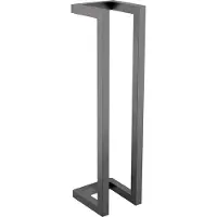 Wiesbaden Loft handdoekrek 50 x 12.5 x 12.5 cm gunmetal