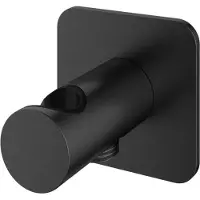 Hotbath Gal GL515 wandhouder met uitlaat geborsteld gunmetal PVD