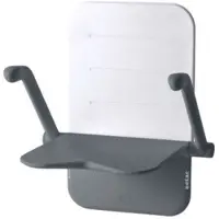 Etac Douchezitting Relax met Armsteunen en Rugleuning 39x45 cm Kunststof Grijs