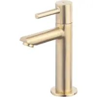 Wiesbaden Fonteinkraan amador xl hoog 1/2 geborsteld messing
