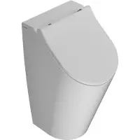 Globo Hangend Urinoir Forty3 30x35x56cm Met voorbereide Gaten Glans Wit