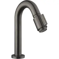 Boss & Wessing Fonteinkraan BWS Cemal Toiletkraan 1/2'' Met Keramisch Binnenwerk Gunmetal