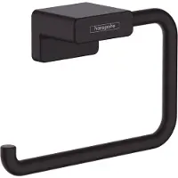 Hansgrohe AddStoris closetrolhouder zonder klep mat zwart