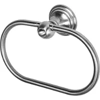 Haceka Allure handdoekring RVS geborsteld