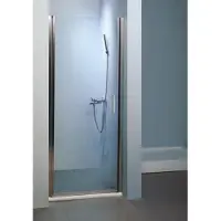 Sanilux Nisdeur Davos klapdeur met profiel 100x200cm 6mm veiligheidsglas