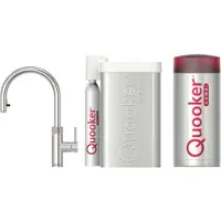 Quooker cube flex rvs met combi boiler