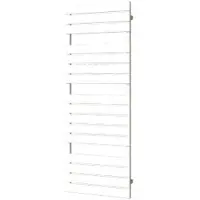 Boss & Wessing Designradiator bws genuo met middenaansluiting 152x55 cm 800 watt wit structuur