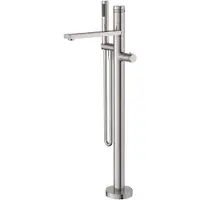 Boss & Wessing Bad thermostaatkraan bws exclusive vrijstaand compleet geborsteld staal