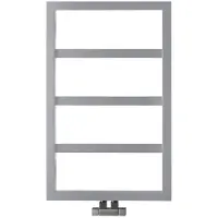 Sapho Denali badkamerradiator 550x904 mm, zilver structuur