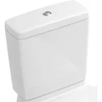 Villeroy & Boch O.Novo duoblocreservoir toevoer zijkant en achter Wit