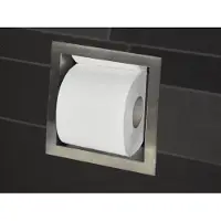Mueller inbouw reserve-rolhouder RVS