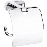 Boss & Wessing Toiletrolhouder BWS Hakoda Met Klep Chroom