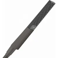 Hansgrohe Staafhanddouche RainFinity 100 1jet Geborsteld Zwart Chroom
