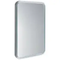 Sapho Badkamerspiegel float 60x80 cm led-verlichting frame wit