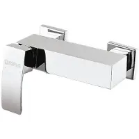 Sapho Ginko Wandmontage douchemengkraan, chroom