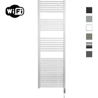 Sanicare Elektrische radiator hwv met wifi 172x60 cm wit 1127w met thermostaat wit rechtsonder