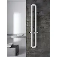 Instamat Designradiator tubone-v 200x21x14 cm incl. Aansluitset wit