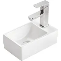 Boss & Wessing Fontein bws wanda 30,5x19x10,5 cm keramiek hoogglans wit