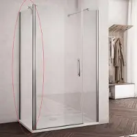 Lacus Zijwand voor Douchecabine Giglio/Montecristo 80x190 cm 6 mm Nano Glas