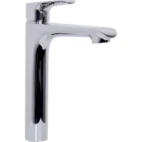 Boss & Wessing Bws wastafelmengkraan marta eenhendel hoog 26 cm model chroom