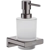 Hansgrohe Addstoris zeepdispenser brushed black chroom
