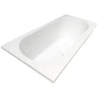 Boss & Wessing Ligbad inbouw bws puerto 180x80x50 acryl mat wit
