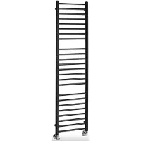 Sapho Dina badkamerradiator 400x1560 mm, zwart mat
