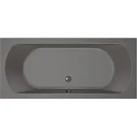 Xenz Lagoon bad 180x80 antraciet