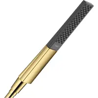 Hansgrohe Staafhanddouche rainfinity 100 1jet gepolijst goud