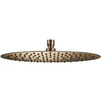 Qisani Hoofddouche Flow Ø 25 cm Geborsteld Goud