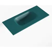 Mondiaz EDEN Smag solid surface inleg wastafel voor toiletmeubel 50cm. Positie wasbak midden
