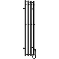 Best design Elektrische radiator velten 140.5x34.6 cm 250w mat zwart