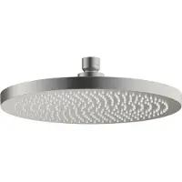 Hotbath Ace AC104 hoofddouche velvet 23cm rond geborsteld nikkel