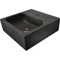 Boss & Wessing Bws hardstenen fontein vierkant 30x30x10 cm
