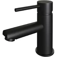 Brauer Edition Wastafelkraan - Hendel 1 - Mat Zwart - Zonder Waste - Messing - Kranen, Wastafelkranen, Opbouw Wastafelkranen - 4260483794377