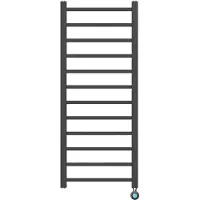 Boss & Wessing Elektrische handdoekradiator bws bess 413w smart wifi 120x50 cm zwart