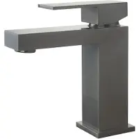 Boss & Wessing Wastafelkraan bws | colorato square | vierkant | gunmetal