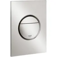 GROHE Nova Cosmopolitan 2-knops bedieningsplaat Supersteel