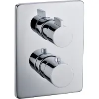 Van Marcke GO Thermostatische Inbouw Douchekraan VMK 20x15 cm Incl. Easy Move Chroom