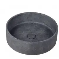 Ideavit Waskom idea.ora 39x39x12 cm rond beton donker grijs