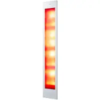 Sunshower Deluxe inbouw infrarood en UV lamp 187x32x17cm white