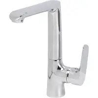 Boss & Wessing Bws keukenmengkraan marta eenhendel chroom 24 cm 1/2 inch